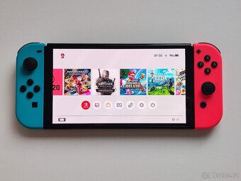 NOVÉ Nintendo Switch OLED CFW záruka 12 měsíců - 2