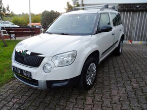 Škoda Yeti 2.0 TDI 81KW 4X4 1.Majitel Bez koroze - - 2