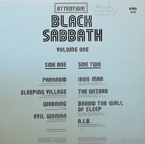 LP Black Sabbath volume one - 2