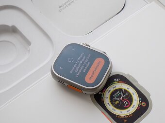 Apple Watch Ultra GPS + Cellular Titan - ZÁRUKA-TOP-100%bat. - 2