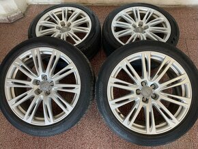 Originální Alu kola Audi 5x112 r20 letní pneu 4mm - 2