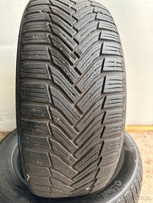 Prodám 2 zimní použité pneumatiky  Michelin Alpin 6 205 55 R - 2