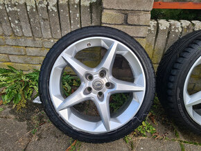 Sada kola hliníkové 18" orig opel 5x110 - 2