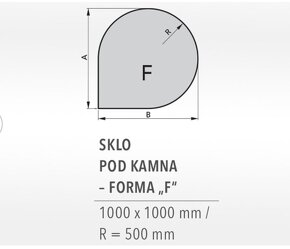 Sklo pod kamna - 2