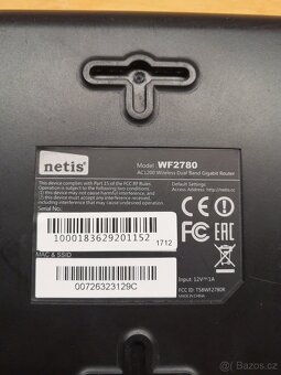 Netis WF2780 dvoupásmový Wifi router 802.11ac - 2