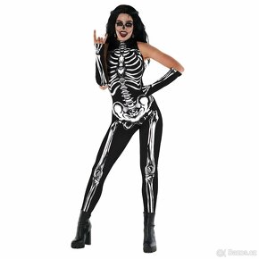 Morph - Skeleton Bodysuit kostým pro ženy - 2