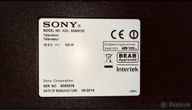 Sony KDL 50w805b 3D prasklý displej - 2