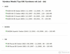 opravná sada přední nápravy Kamoka - Superb, A4, Passat - 2