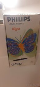 Philips Diga starý telefon GSM  retro - 2