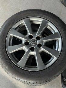 Toyota Alu Kola 5x114,3 letní michelin 215/55 17 - 2