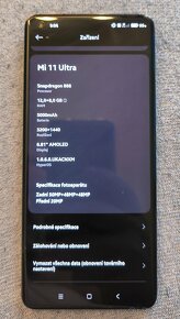 Prodám /×Vyměním Xiaomi Mi 11 Ultra 12/256gb - 2