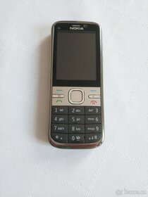 Nokia C5 ve výborném stavu, baterka, zdroj - 2