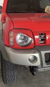 Suzuki Jimny - Mračítka na světla, červená - 2