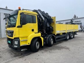 MAN TGS 35.440 BL - 8x4 – Valník+HR-Atlas AK 380.A6 EURO 6 - 2