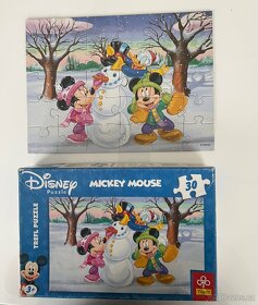 Puzzle mickey minie - 2