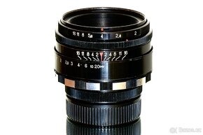 Helios KMZ 44-2 2/58mm M42 ZEBRA TOP STAV - 2