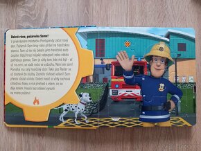 Požárník Sam knížka s puzzle - 2