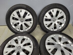 Plechové disky VW 16" 5x112 Golf 7 zimní pneu 5-7mm - 2