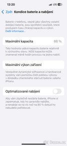 Prodám v top stavu iPhone 13 128 GB barva Starlight - 2