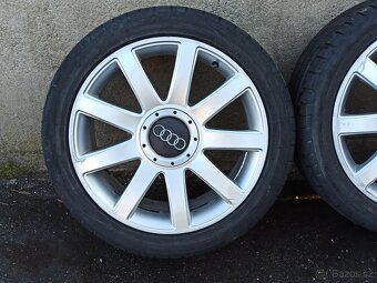 LETNÍ ALU kola 18“ - AUDI A4, A6 - rozteč 5x112 - 245/40 r18 - 2