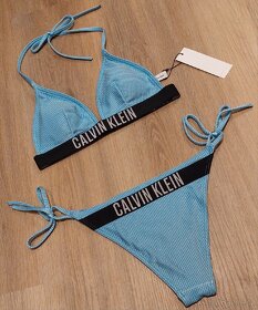 Plavky Calvin Klein blue tide - 2