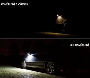 LED osvětlení nástupního prostoru ŠKODA Superb 2, Octavia 2 - 2