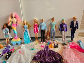 Barbie a Ken panenky s oblečením - 2