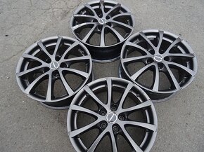 Alu disky Borbet 17", 5x110, ET 37, šířka 7J - 2