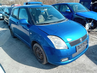 Suzuki Swift 1.3 ( M13A ) 67kW r.2007 modrá na náhradní díly - 2