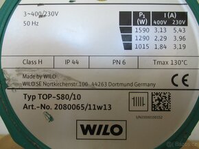 WILO 80/1-10, 400V - 2