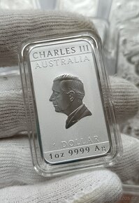 Cihlička 1oz 31,1g čistého stříbra Dragon 2025 - 2