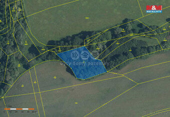 Prodej pole, 1280 m², Doubravy - 2