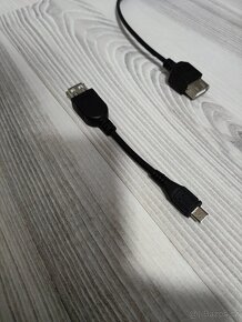 Prodlužovací kabel USB a redukce z USB na microUSB - 2