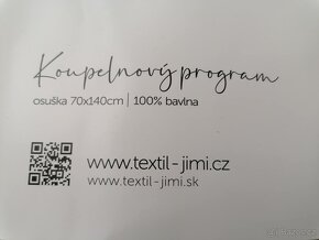 Nová osuška - Jimi textil - 2