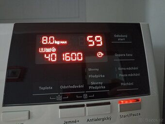 Pračka AEG, 1600 otáček, na 8 kg prádla - 2