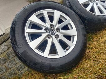 ALU kola R17, 5x114,3. 225/65/R17 letní - 2