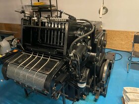 prodám výsekový stroj Heidelberg zillinder - 2