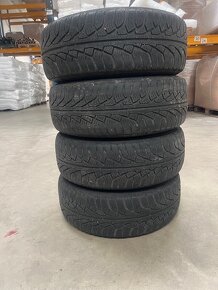 Zimní pneu 205/55 R16 + plech disk, cena za 1 ks - 2