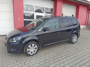 VW Touran 1,6 tdi 7 míst servisované, bez koroze - 2