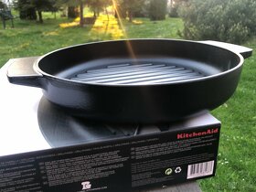 Kitchenaid smaltovana liatina - cast iron panev - 2