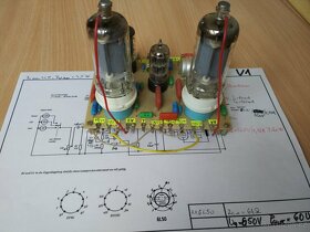 Modul zesilovače push-pull 50W - 2