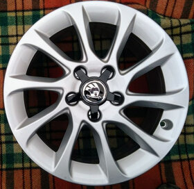 16"ZÁNOVNÍ ALU LITÉ DISKY 5x112 ORIG AUDI - 2