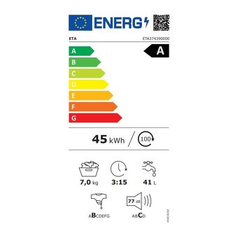 Prodám pračku ETA 3743 – 7 kg, 1400 ot./min - 2