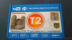 DVB-T2 box - České menu - 2