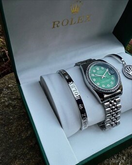 Pánske Hodinky Rolex Datejust | 36 mm | Green Dial - 2