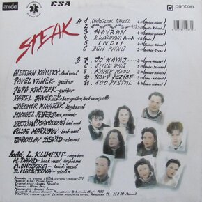 Steak ‎– Steak   (LP) - 2