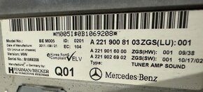 Mercedes-benz W221 a iné A2219008103 zosilňovač - 2