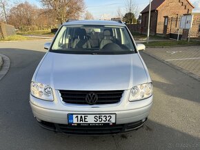 VW Touran 1.6FSI 85kW +PůvodČR+Najeto 260TKM+7míst - 2