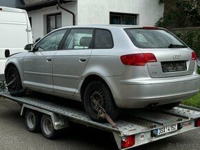 Audi A3 8P Sportback 1,9 TDI 2007 NÁHRADNÍ DÍLY ZÁRUKA - 2