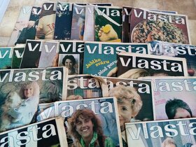 Časopis Vlasta - 1990 - 24 čísel + nekompletní - 2